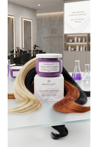 Purekeratin System Clinical Repair Hair Mask Yoğun Onarıcı Saç Maskesi 250 Ml