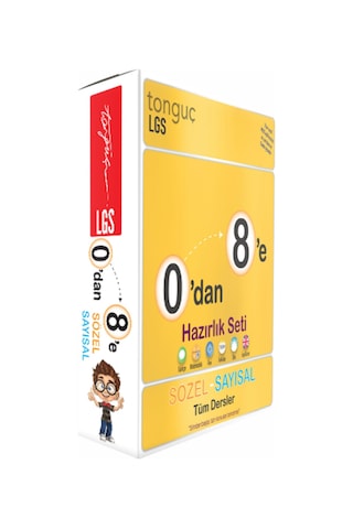 Tonguç Akademi 8. Sınıf 0'Dan 8'E Hazırlık Seti