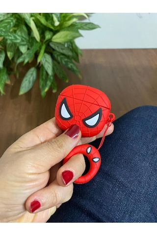 Apple Uyumlu iPhone Pro/pro2 Nesil Koruyucu Bluetooth Kulaklık Kılıfı Spiderman Figürlü Spiderman Airpods Pro/pro2 Nesil