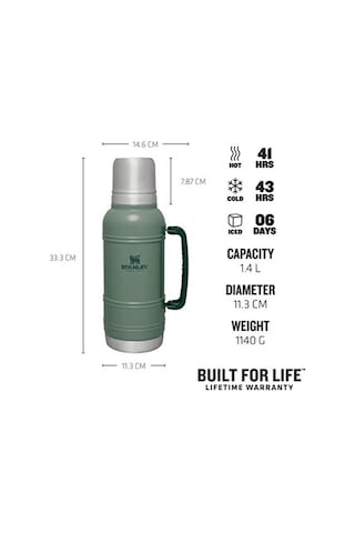Stanley The Artisan Paslanmaz Çelik Termos 1.4 LT Yeşil