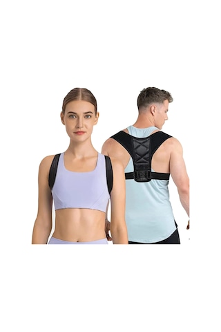 Ankaflex Dik Duruş Kamburluk Önleyici Sırt Omuz Bel Destek Korsesi