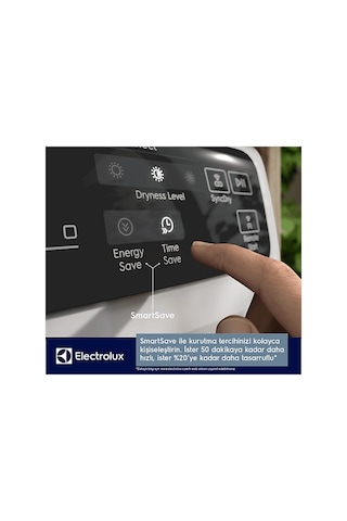 Electrolux EW9D797SCT 900 Serisi 9 KG AAA Enerji Sınıfı Inverter Kurutma Makinesi Beyaz