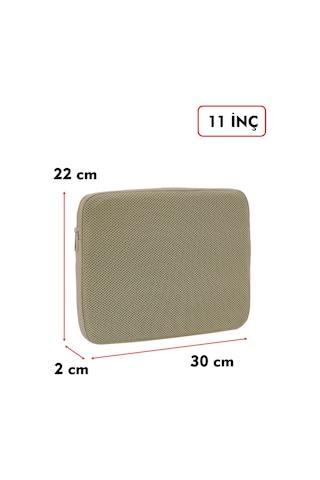 Dada Ultra Hafif 125gr Vizon Renk File Tablet Kılıfı 10"-11" inç Air Darbe Emici Korumalı Unisex