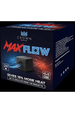 Max Flow Crown Kömür 26 Mm