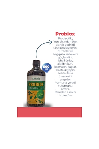 Munich Vet Probiox 500 Ml Güvercinler Için Probiotik
