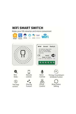 tuya zaman ayarlı akıllı ışık anahtarı