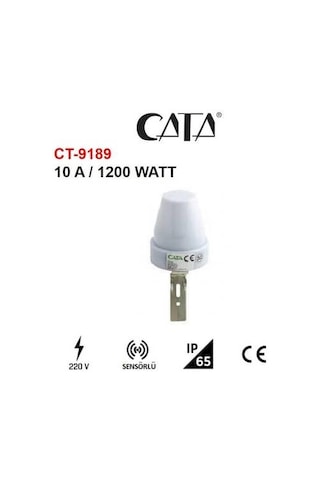 Cata- Ct-9189 Fotosel Role Işık Algılayıcı Sensör