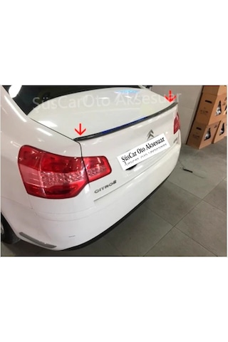 Citroen C5 Bagaj Üstü Spoiler Bagaj Çıtası Piano Black