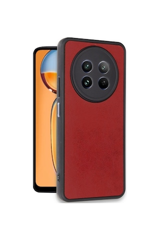 Realme 12 5g Kılıf Aras Seri Deri Kapak