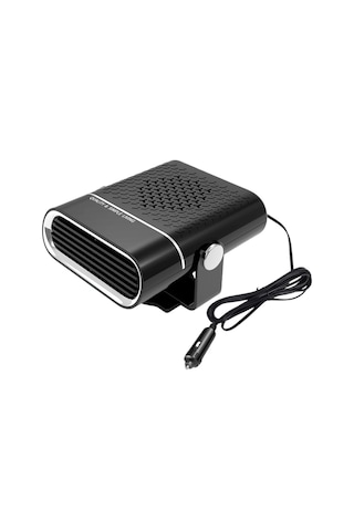 Oto Isıtıcı Taşınabilir Elektronik Otomatik Isıtıcı Fan-12v Siyah