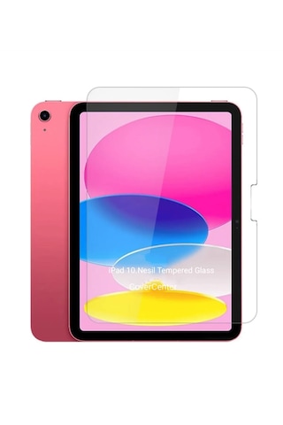 iPad Uyumlu 10. Nesil 10.9 Inç 2022 Temperli Ekran Koruyucu Kırılmaz Cam