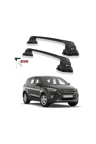 Turtle Ford Kuga C520 2013-2019 Ara Atkı Air3 Siyah