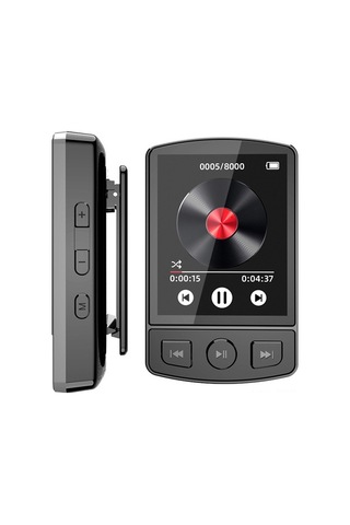 Flybuy Bluetooth 5.2 Mp3 Çalar, Kayıt & Fm, 128gb Genişletilebilir, Taşınabilir Müzik Çalar