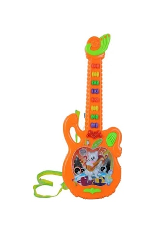 Müzikli Efsane Gitar Oyuncak Işıklı Müzikli Gitar