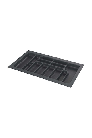 Starax 90 Cm Antrasit Plastik Kaşıklık 13 Gözlü 84x49 Cm S-2290-ap Çok Renkli