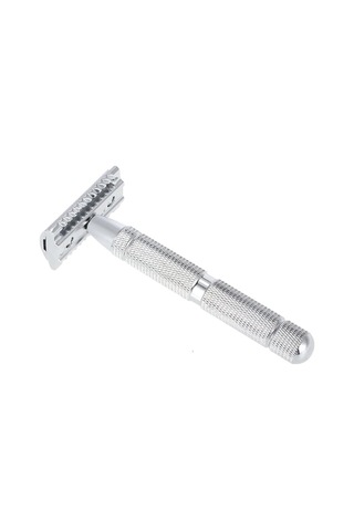 Mufunye Klasik Paslanmaz Çelik Tıraş Bıçağı - Uzun Saplı, Şık Ve Dayanıklı