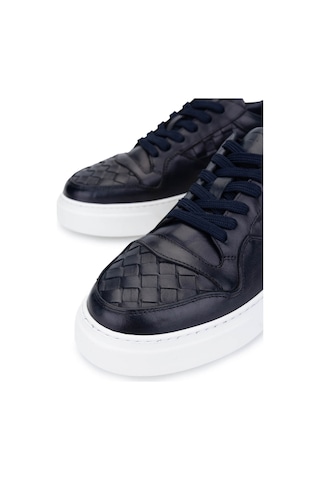 Tamer Tanca Erkek Hakiki Deri Lacivert Sneakers & Spor Ayakkabı 04 268 Erk Ayk Y25 Lacı Alk/orgu Lacivert