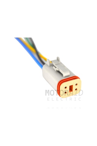 Deutsch Soket 4 Pin Kablolu Erkek Dişi Konnektör Takımı Araç Elektrik Bağlantı