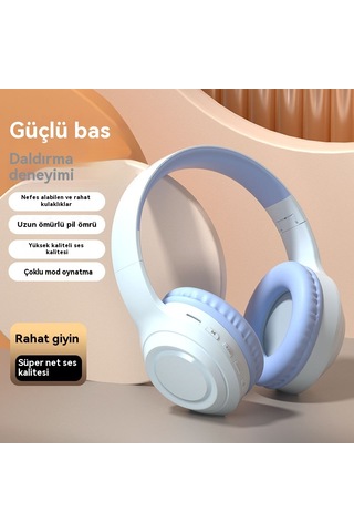 Aurora Kablosuz Kulaklıklar Başmonte Bluetooth Kulaklıklar