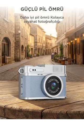 Torima CMR35 Mini Anahtarlık 1080P Dijital Fotoğraf Video Kamera