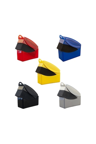 Sones Fjys-01 12x5.5x7 CM Araba Lastikleri Parlatma Ağda Yağlama Kapaklı Sünger Fırçası