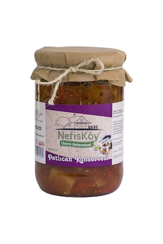 Nefisköy Katkısız Patlıcan Konservesi 600 G