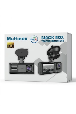 Multinex Araç Kamerası Ön-iç-arka 3 Kameralı