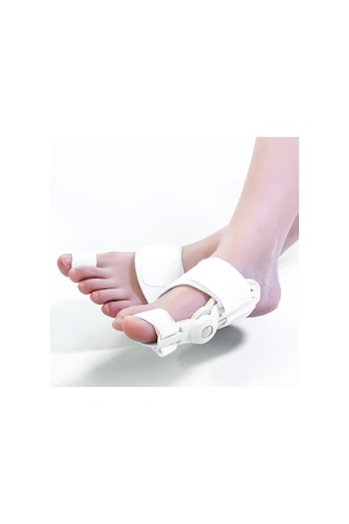 2'li Paket Ayak Başparmağı Halluks Valgus Ateli Desteği Ayak Başparmağı Halluks Valgus Desteği Ayarlanabilir Ayak Başparmağı Desteği