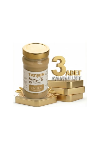 Tatşen Tahin 3x300 Gr Cam