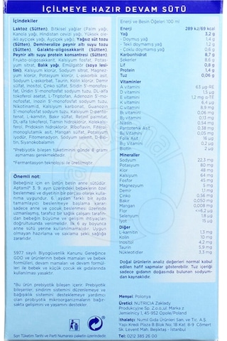 Aptamil 3 Devam Sütü 900 G 4 Adet