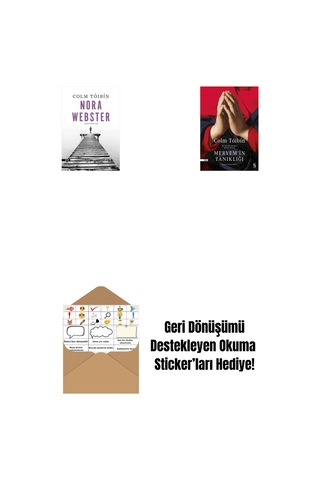 Nora Webster + Meryem'in Tanıklığı + Okuma Sticker'ları