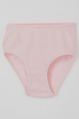 Breeze Kız Çocuk Külot Düz Renk 3-13 Yaş, Pembe