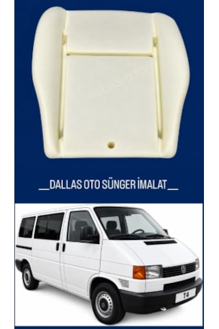 Volkswagen T-4 Transporter Uyumlu Oto Koltuk Oturak Süngeri 1990-2003 1