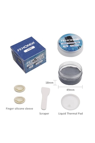 Fehonda Ltp81 50gr 18w/mk Likit Putty/termal Pad