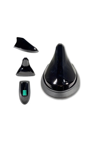 Carsihan Eraks Car Accesorıes Oto Balık Sırtı Anten Köpekbalığı Siyah