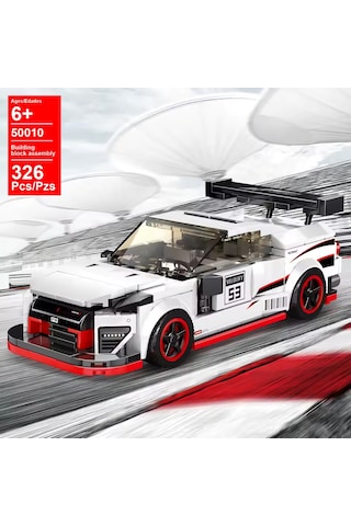 Teknik Nissan Gtr R35 Lego Araba Porsche Araba Yapı Blok Nissan Gt-r Oyuncak Araba - 326 Parça