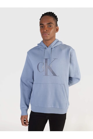 Calvin Klein Calvın Kleın Erkek Sweatshırt 40qm898-420 40qm898-420 Mavi Mavi
