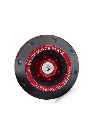 Yaozixa Motorsiklet Cnc Alüminyum Ön Çatal Koruması - Kırılganlığı Azaltır, Dayanıklı Ve Anti-sürtünme Özelliği Kırmızı, Çift Adet