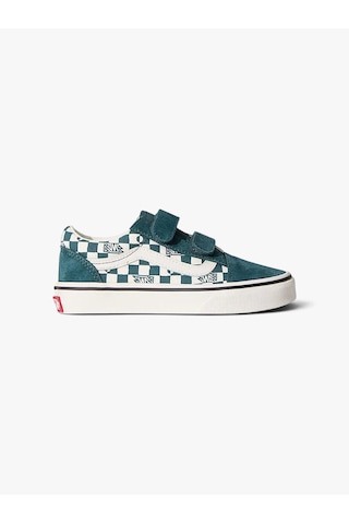 Vans Old Skool V Unisex Çocuk Koyu Yeşil Spor Ayakkabı - Vn000cya