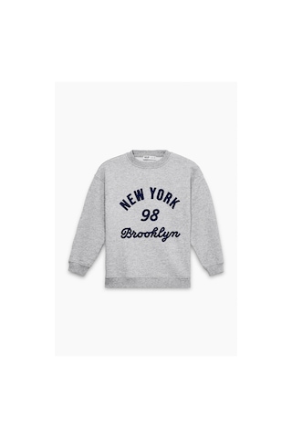 Grimelange Burke Erkek Çocuk Baskılı Grimelanj Swaetshirt