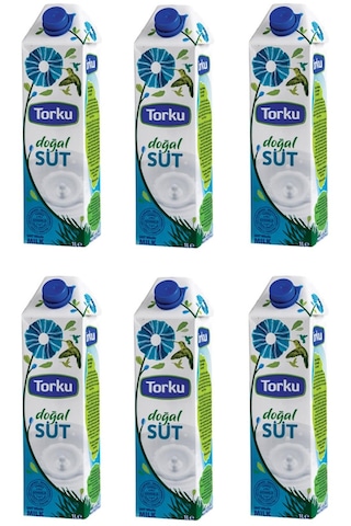 Torku Yağlı Süt 1 Lt X 6 Adet