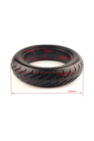 Xiaomi  8.5 İnç Patlamaz Dolgu Lastik (Soft Drive)