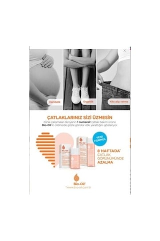 Bio Oil Çatlak Karşıtı ve Nemlendirici Cilt Bakım Yağı 125 ML