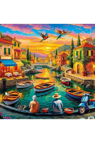 20089 Puzzle 500 The Silent Tale Of Fisherman