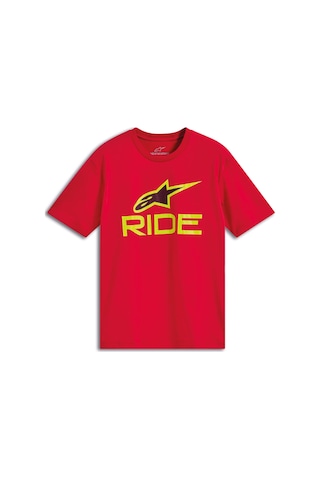 Alpinestars Rıde 4 Csf Tişört Kırmızı Sarı