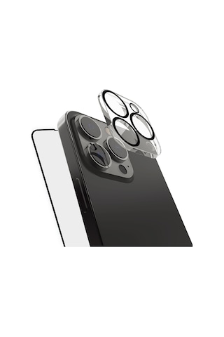 İphone Uyumlu 16 Pro Max Raptic Temperli Ekran Ve Lens Koruyucu 2'li Set