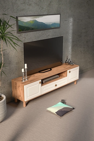 Bohem Tv Ünitesi 180 Cm Mdf Kapak Çam