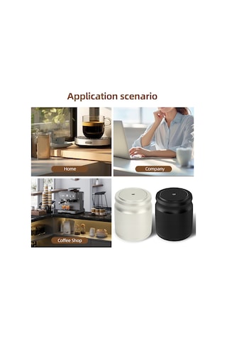 Folinda 58mm Kahve Portafilter Uyumlu Alüminyum Toplayıcı Seti - Kapaklı, 3 Parça, Sağlıklı Malzeme, Profesyonel Kahve Keyfi Siyah