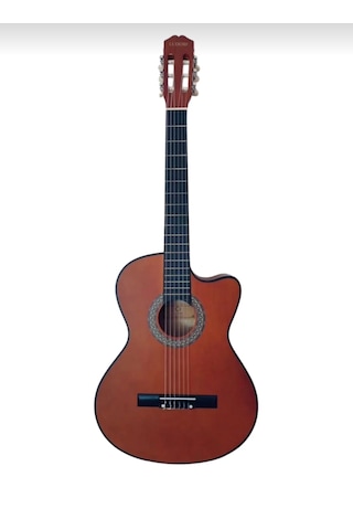 Ludorf Klasik Gitar Ry1967 Kahverengi Sap Ayarlı Klasik Gitar Taşıma Çantası-pena Seti-kapo Hediyeli