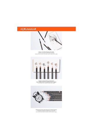 Missha Smudge Proof Wood Brow Bulaşmayan Kalıcı Doğal Kaş Kalemi Black